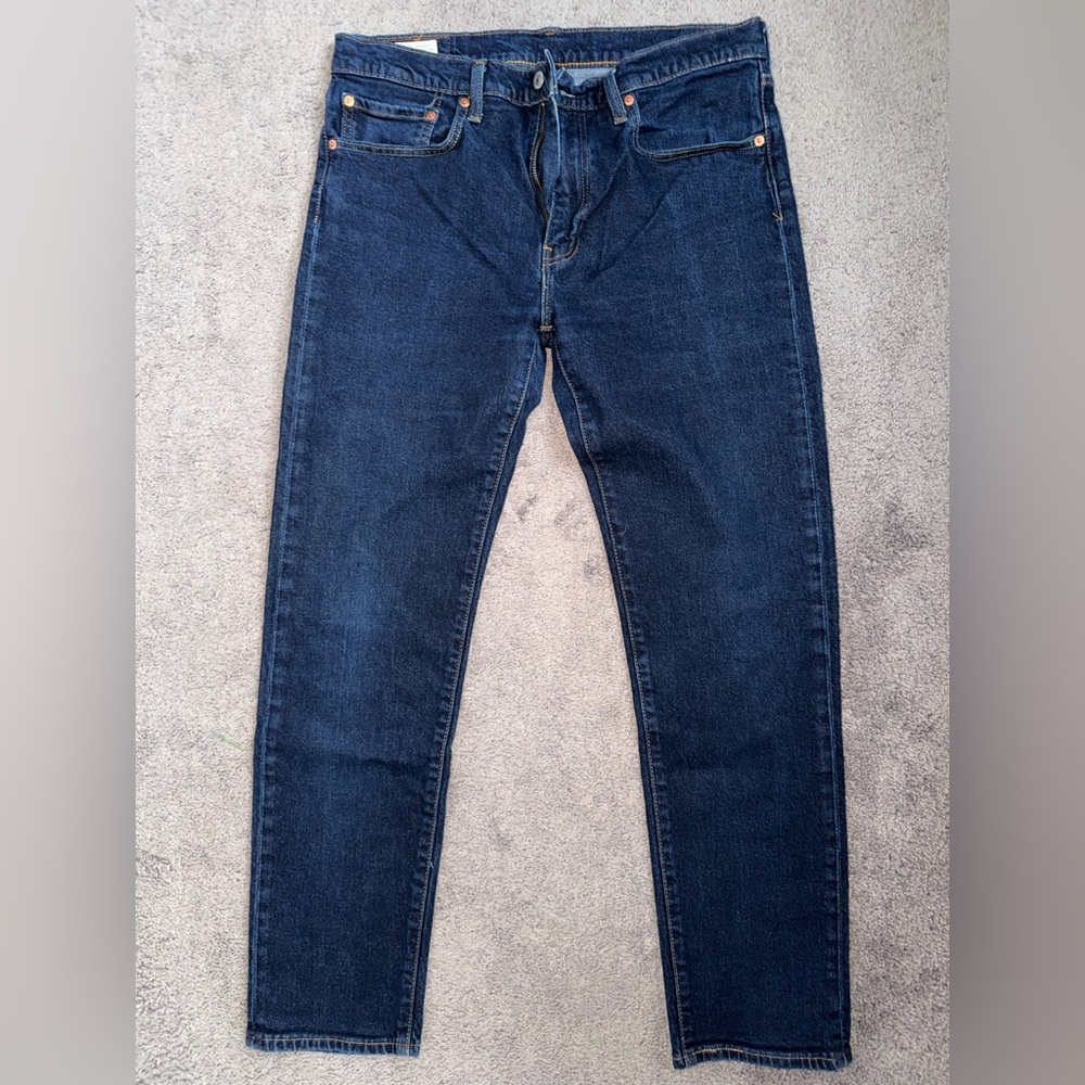 Levi's Premium Men’s Dark Blue 502 Jeans